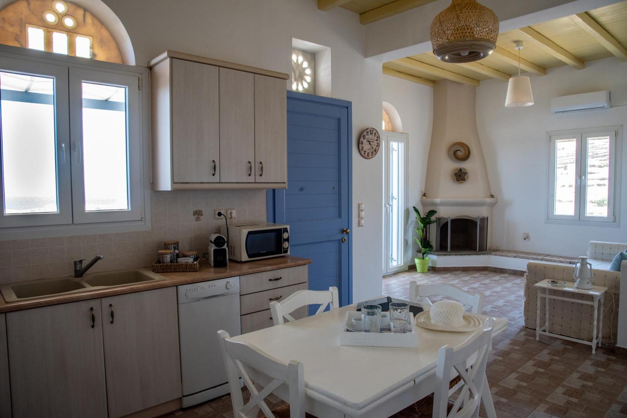 Iliopetra Residence Agios Romanos Dış mekan fotoğraf