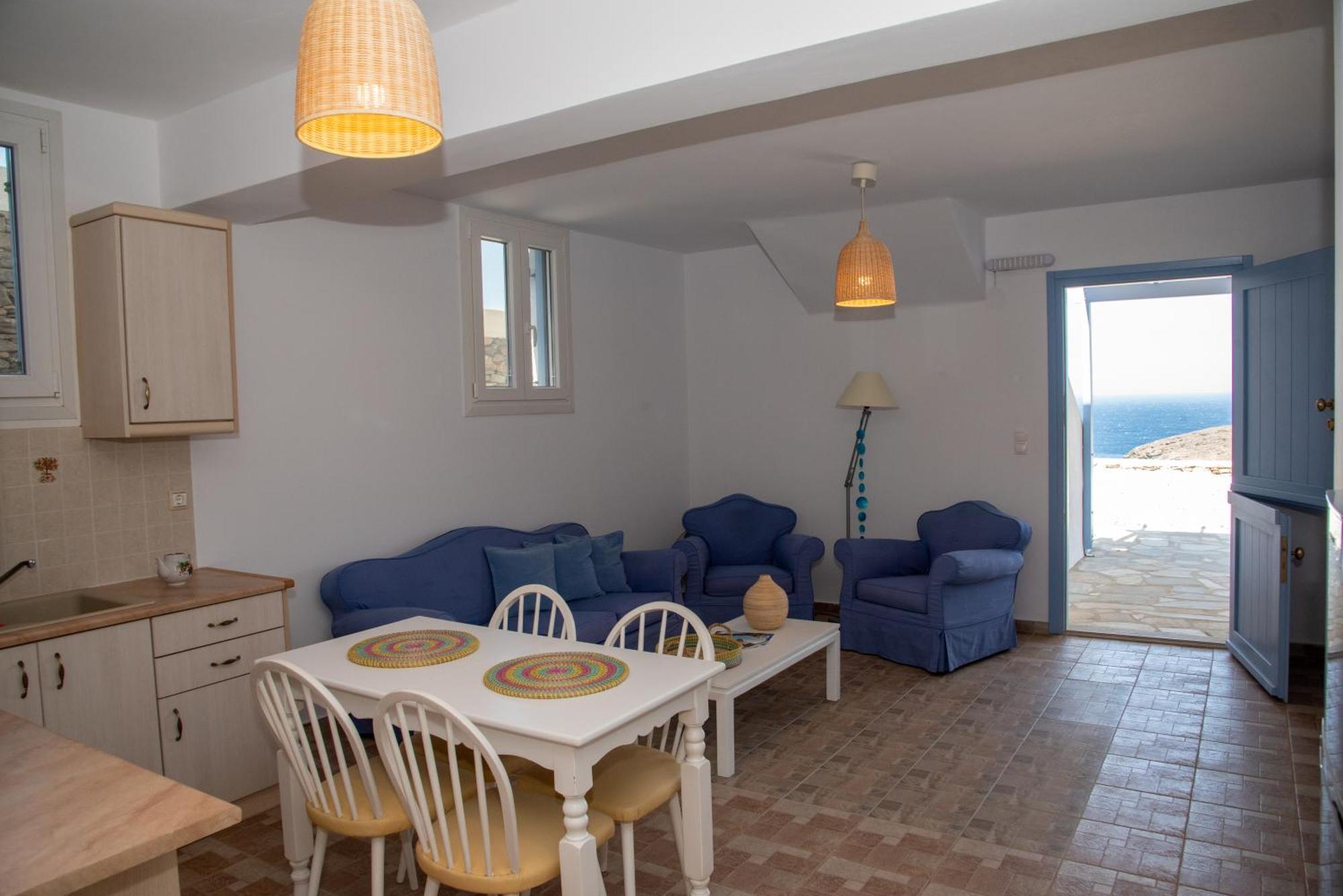 Iliopetra Residence Agios Romanos Dış mekan fotoğraf