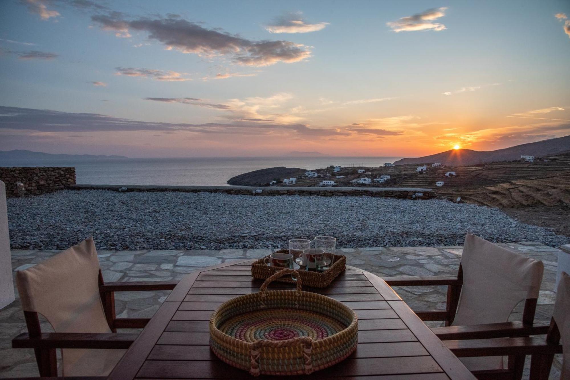 Iliopetra Residence Agios Romanos Dış mekan fotoğraf