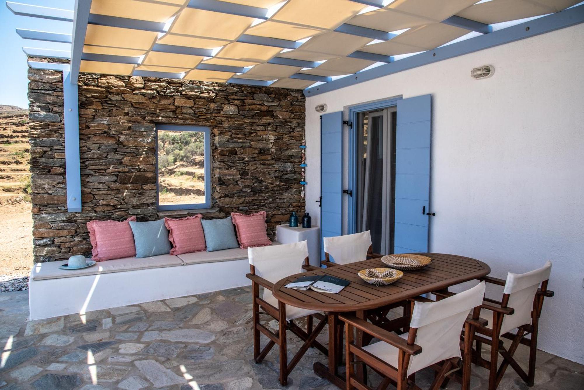 Iliopetra Residence Agios Romanos Dış mekan fotoğraf
